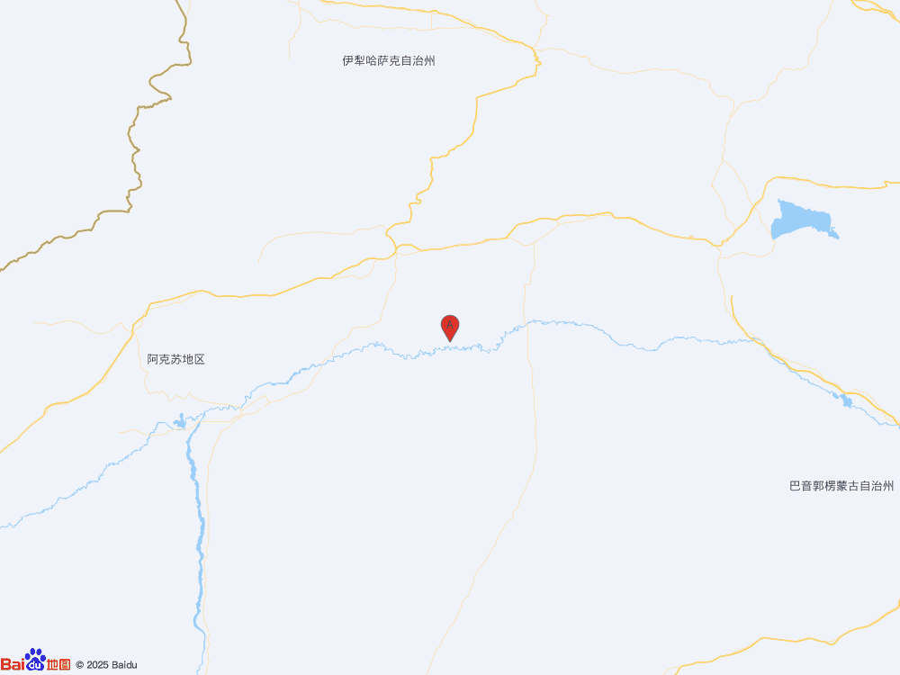新疆阿克苏地区库车市发生3.2级地震