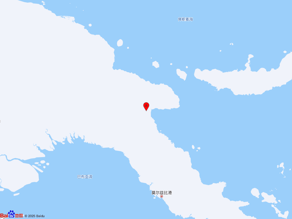 巴布亚新几内亚发生6.6级地震