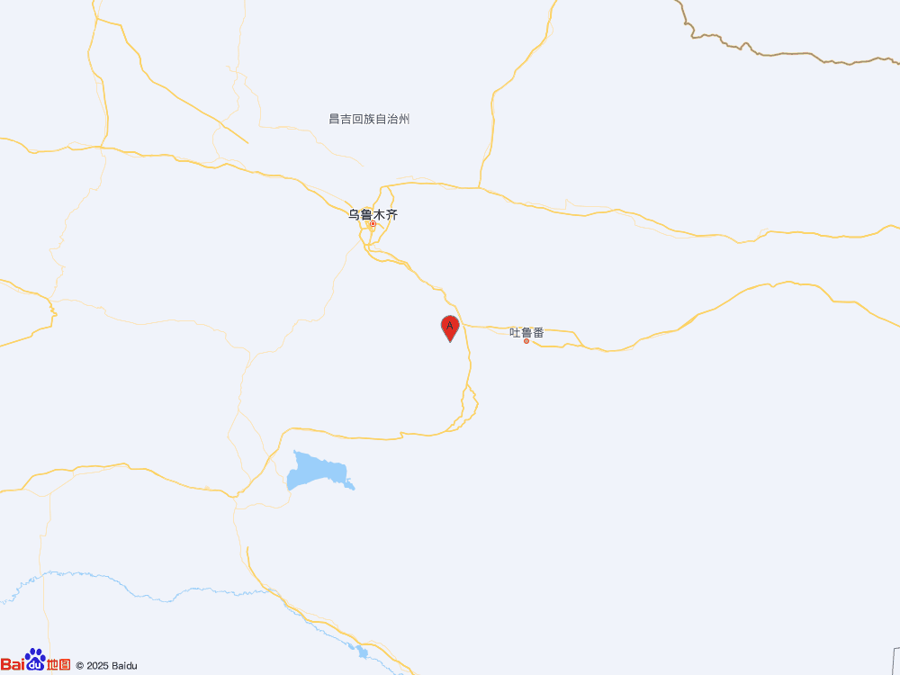 新疆吐鲁番市托克逊县发生3.0级地震